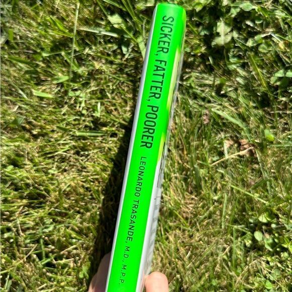 Sicker Fatter Poorer Environmental Science Hardcover Novel - Picture 3 of 4